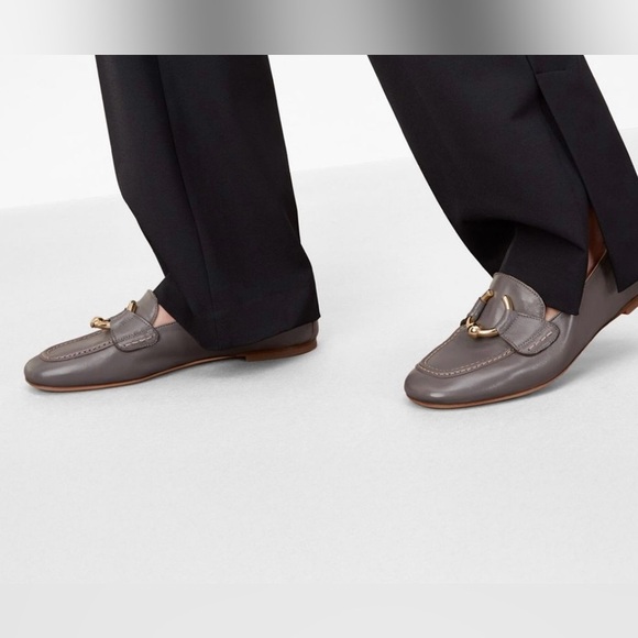 AGL Sheryl Moc Moccasin in Navy Blue Leather Loafers Size 37/7 - Picture 11 of 11